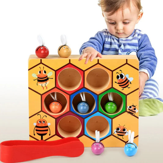 Colorful Kids Wooden Puzzle Toy - Befez