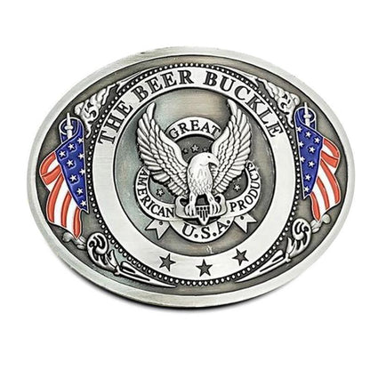 Fun Beer Bottle Belt Buckle