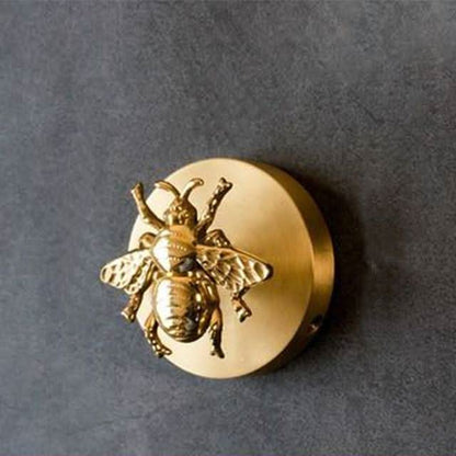 Stylish Animal Wall Hook Rack with Gold Finish