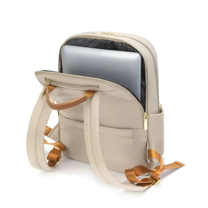 Compact Women's Water Resistant Laptop Backpack