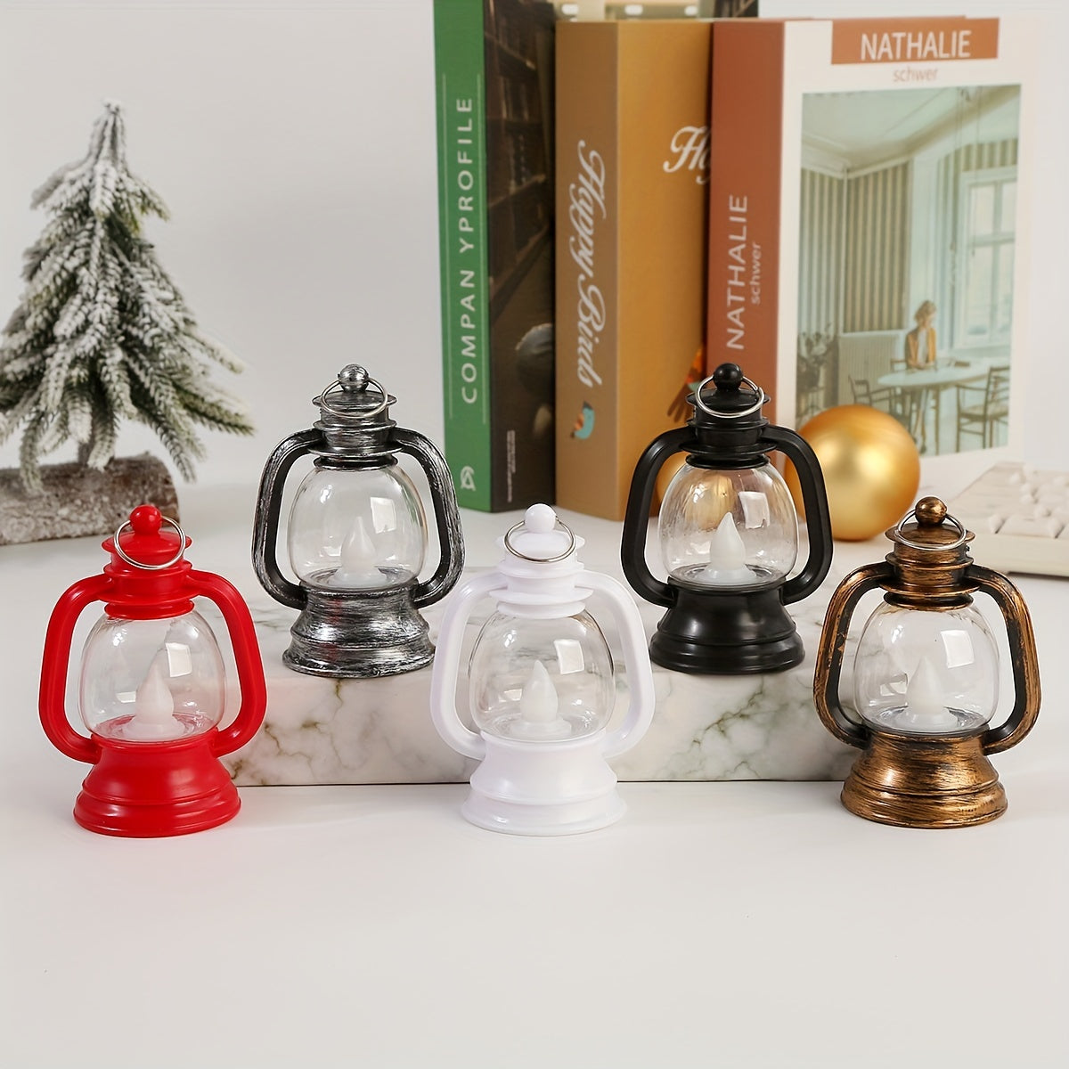 Vintage Mini LED Lanterns – Warm Party Lights