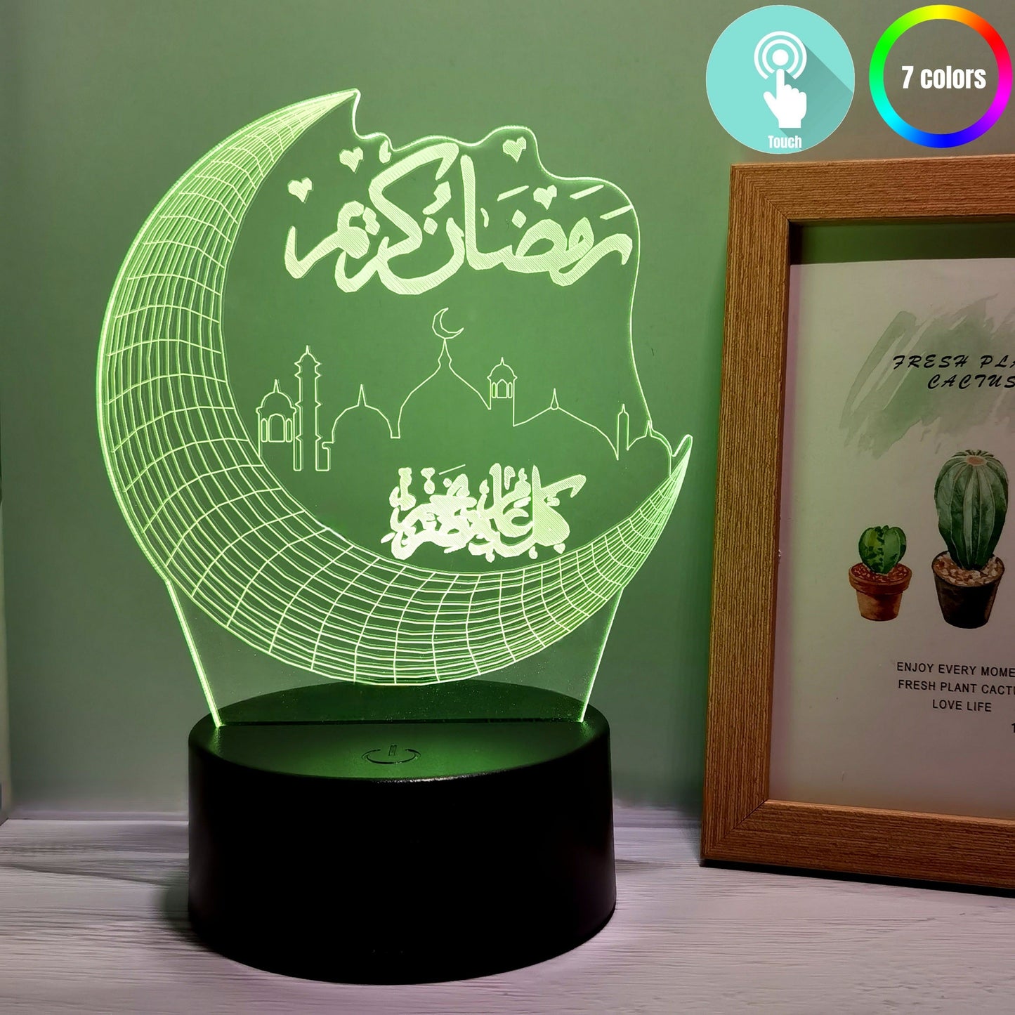 Colorful LED Night Light Lamp Touch Control