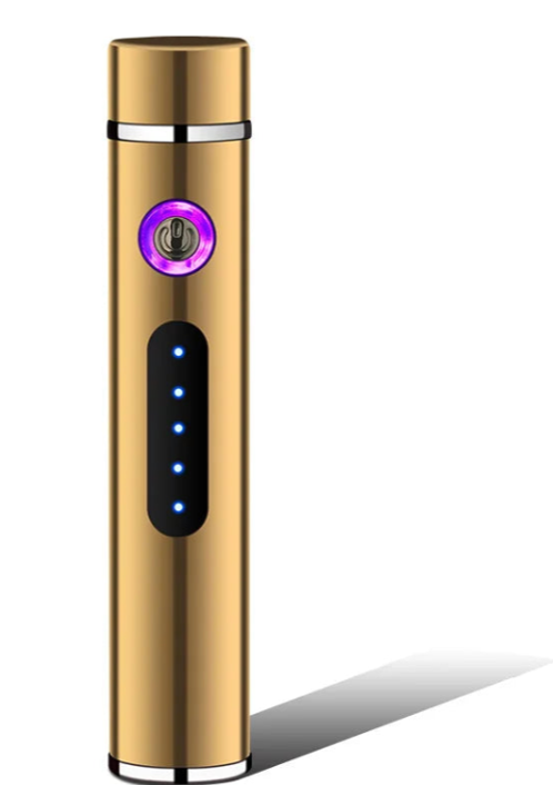 Premium USB Lighter with Double Arc and Rechargeable Design