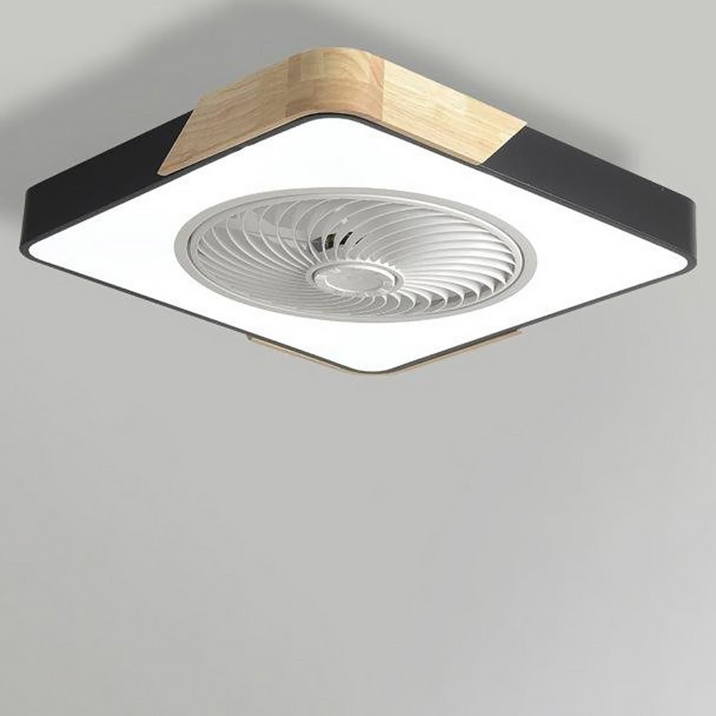 Modern LED Ceiling Fan Light with Remote Control