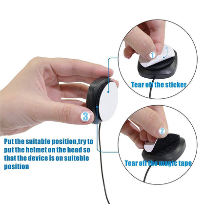 Slim Under Helmet Earphones