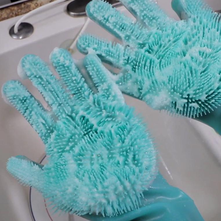 Exfoliating All Purpose Cleaning Gloves