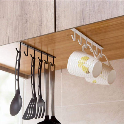 Space-Saving Clip On Storage Hook