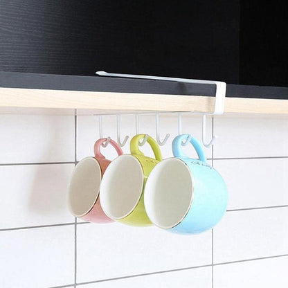 Space-Saving Clip On Storage Hook
