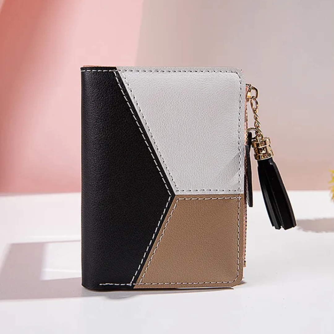 Small Purse with Fashionable Fringe Detail - Befez