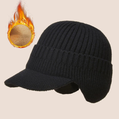 Warm Men's Fleece Winter Beanie Hat