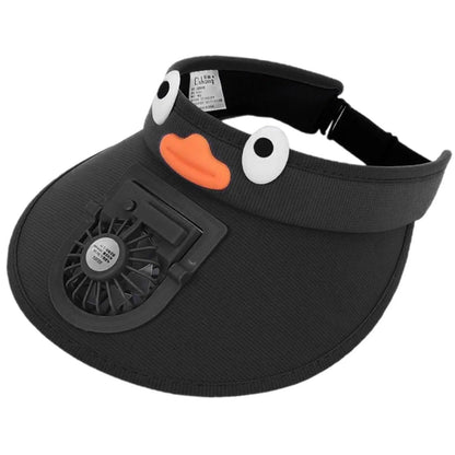 Children's Breathable Summer Sun Hat with Fan