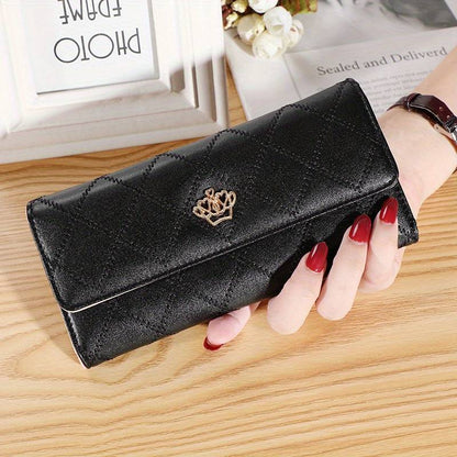 Fashionable Triangle Leather Wallet