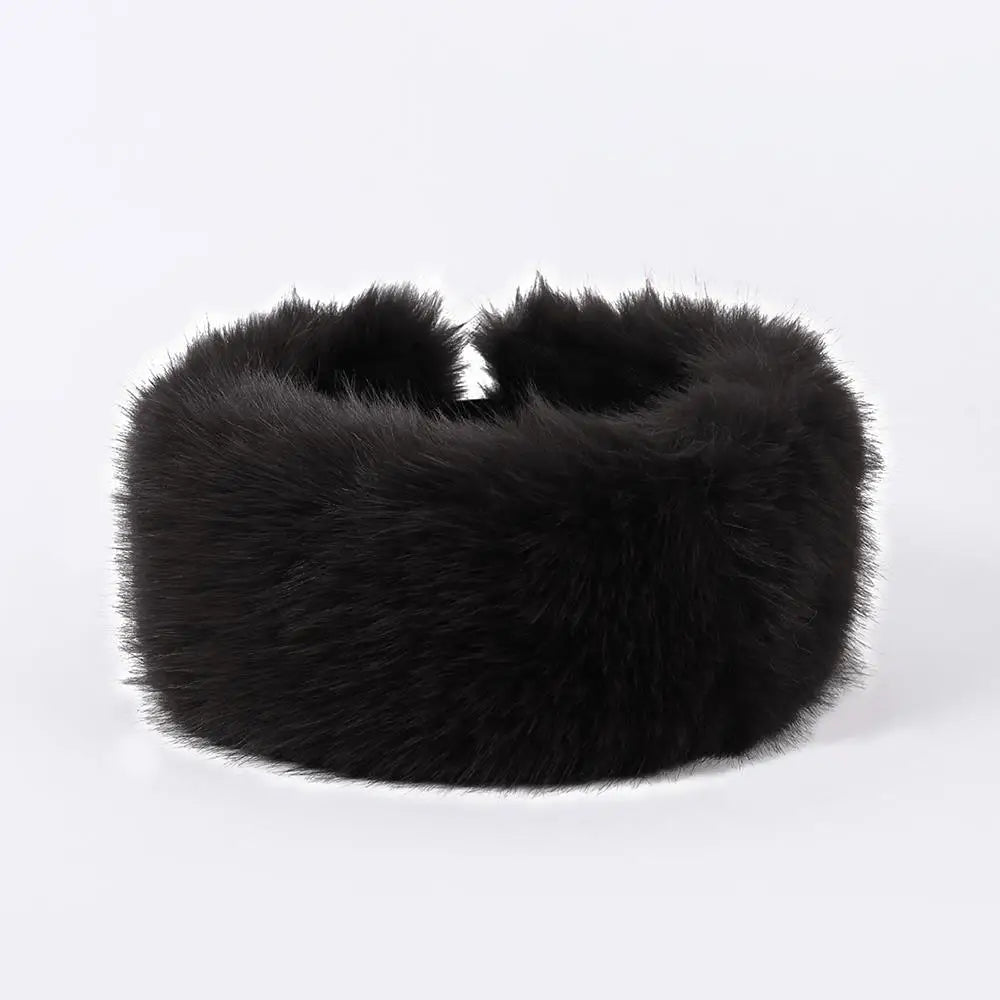 Soft Fuzzy Winter Headband for Ladies