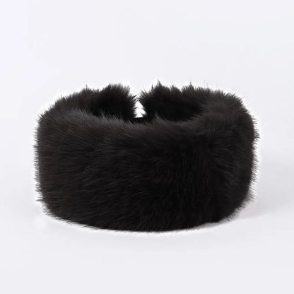 Soft Fuzzy Winter Headband for Ladies