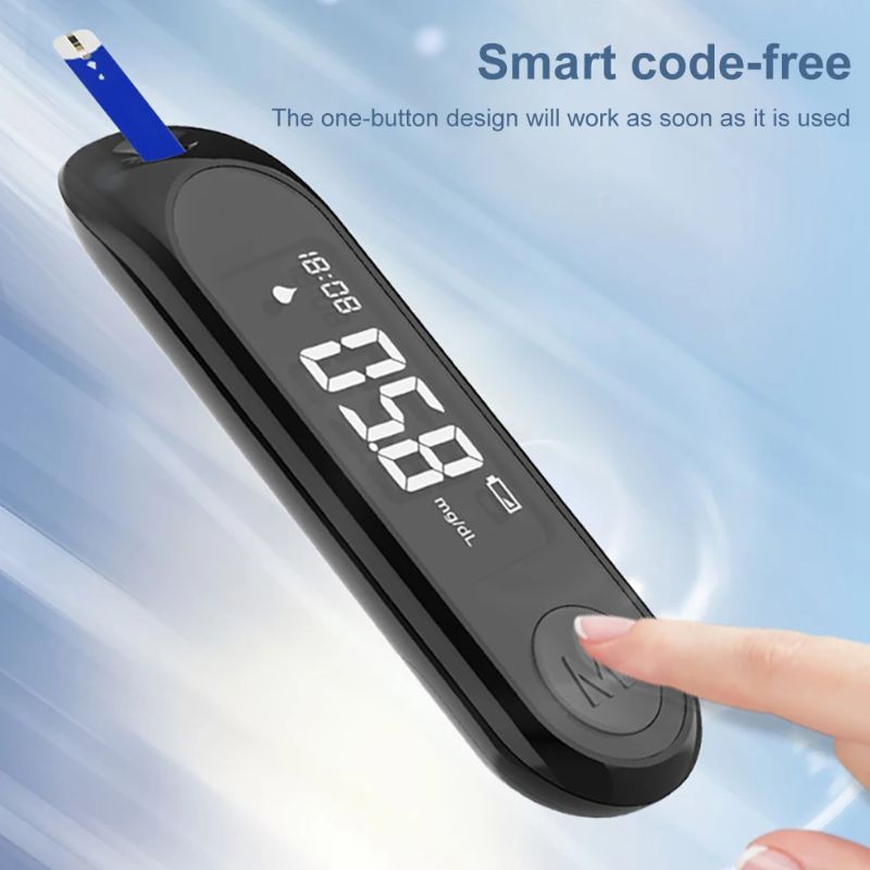 Accurate Blood Sugar Test Kit with Strips and Lancets