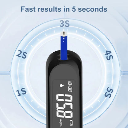 Accurate Blood Sugar Test Kit with Strips and Lancets