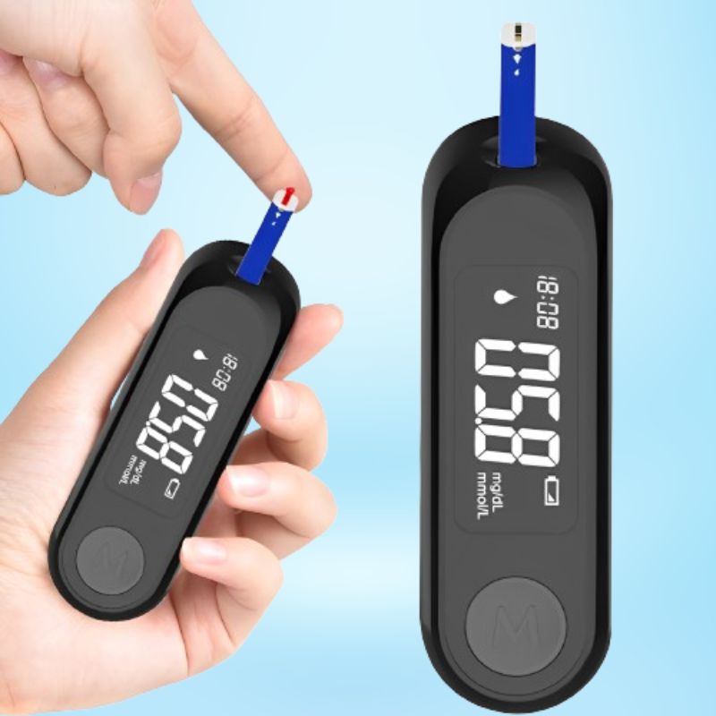 Accurate Blood Sugar Test Kit with Strips and Lancets