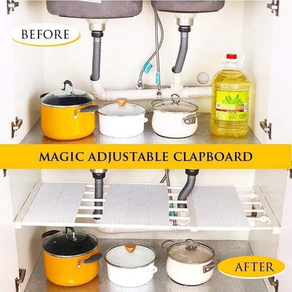 Space Saving Stackable Storage Shelf