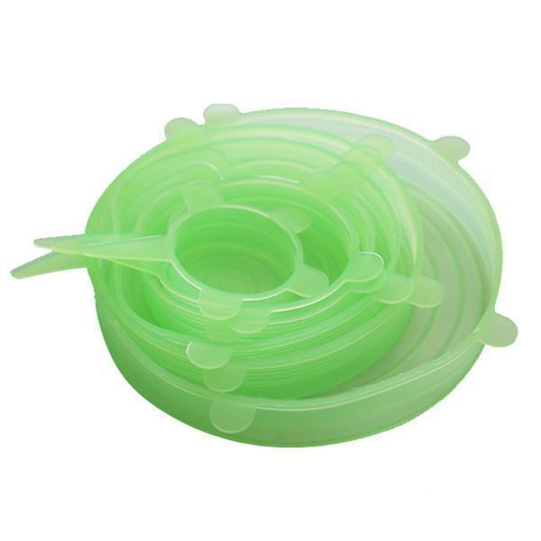 Befez | Airtight Silicone Kitchen Storage Lids (Set of 6)