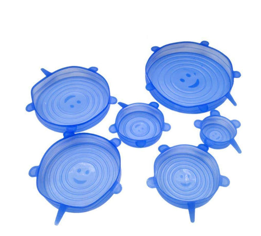 Befez | Airtight Silicone Kitchen Storage Lids (Set of 6) - Befez