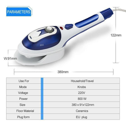 Compact Lightweight Travel Iron