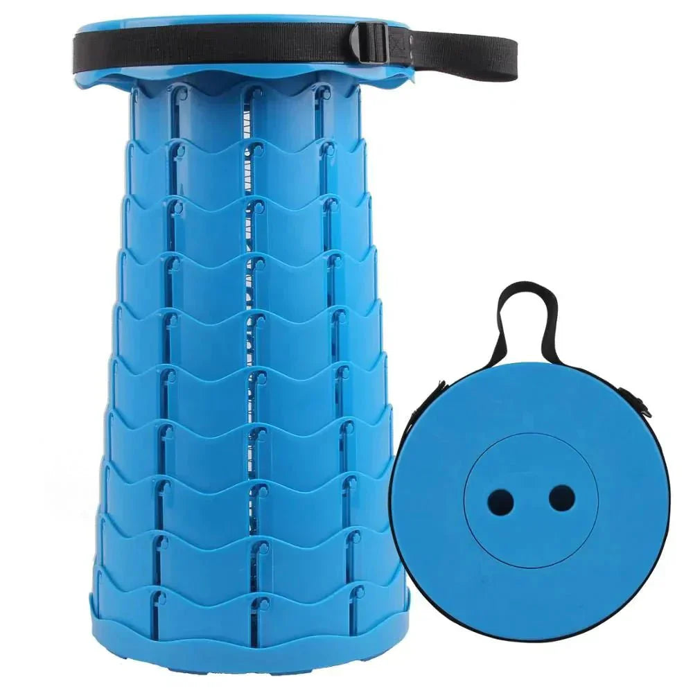 Portable Folding Stool Convenient Compact Seat