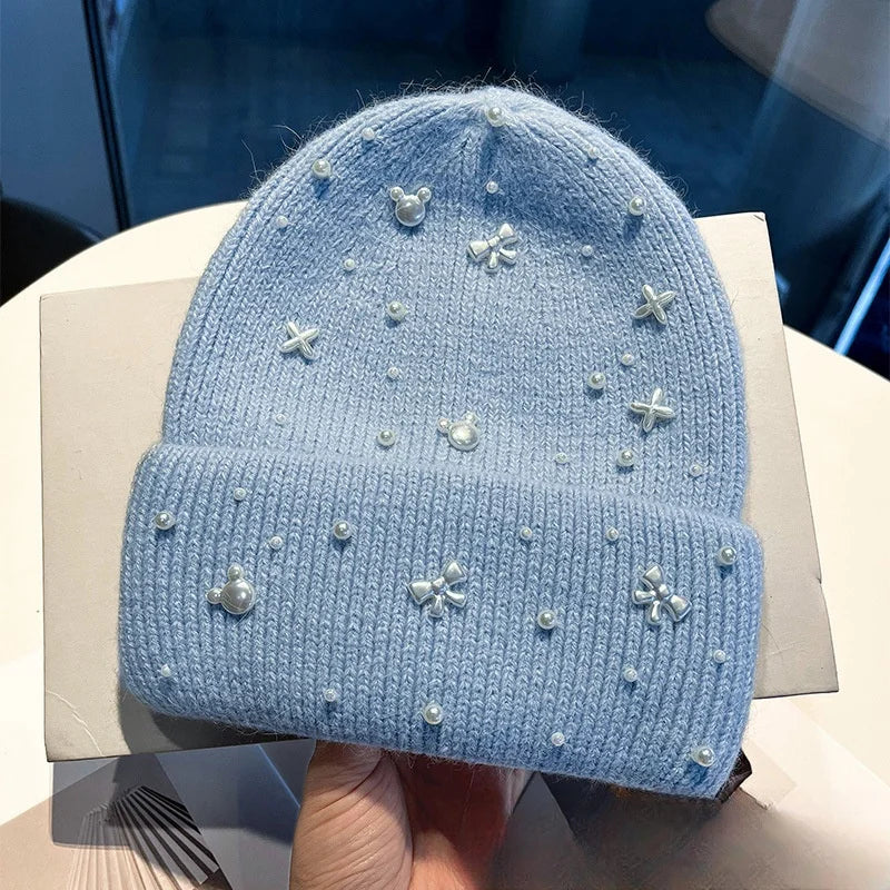 Warm Cable Knit Winter Beanie Hat