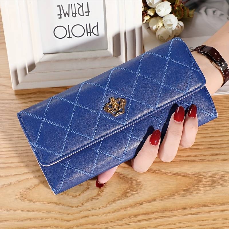 Fashionable Triangle Leather Wallet