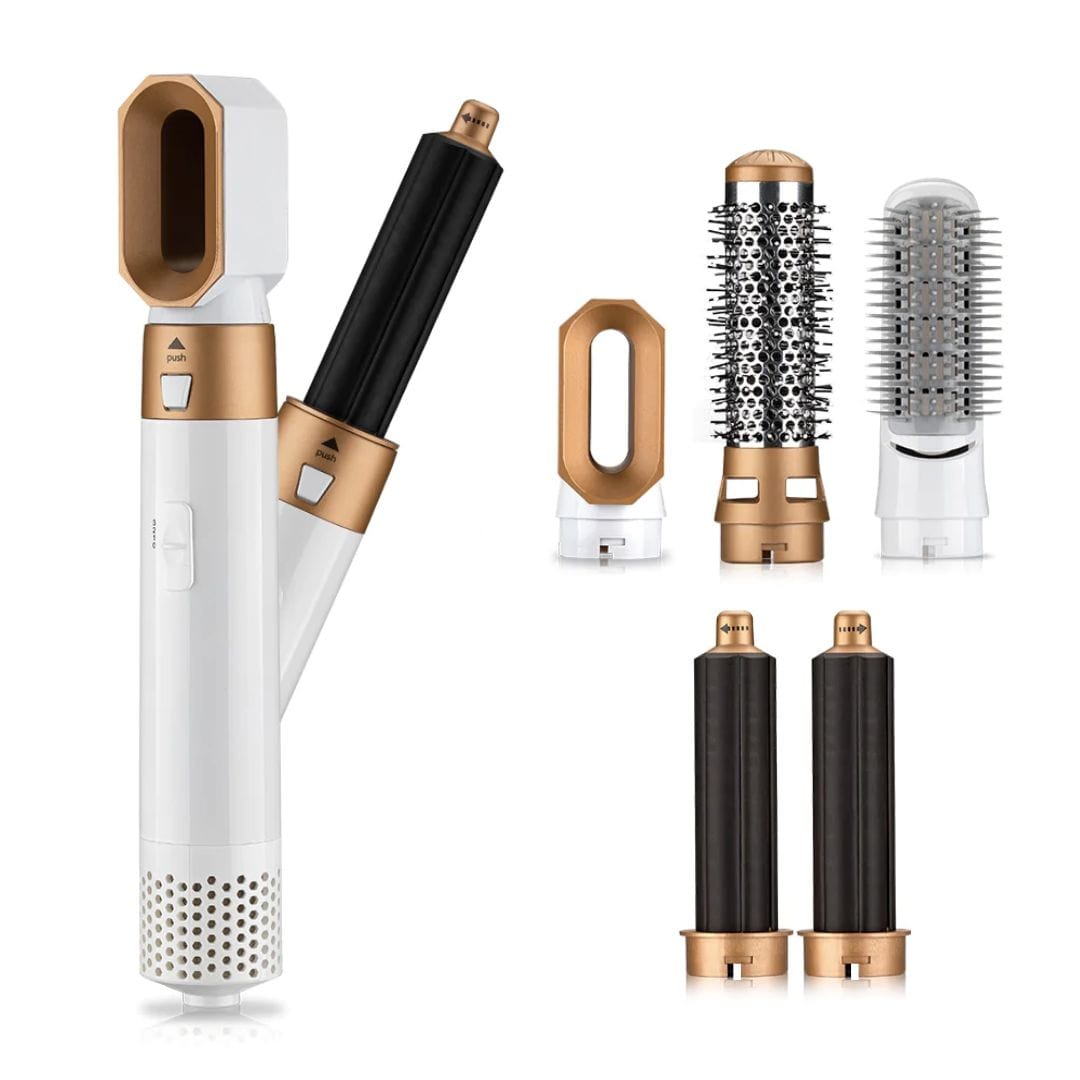 Befez | Salon Quality 5-in-1 Curling Wand - No Damage - Befez