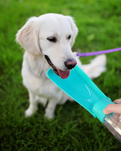 Portable Pet Water Bottle - Leakproof 550ml Travel Cup