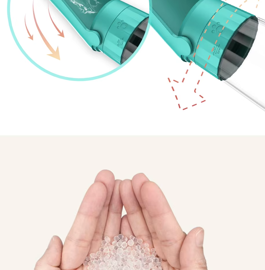 Portable Pet Water Bottle - Leakproof 550ml Travel Cup