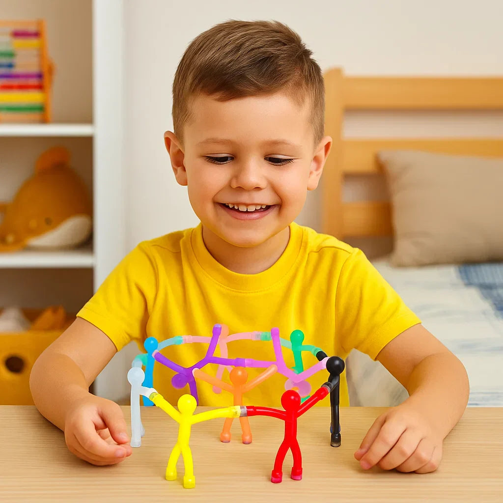 Colorful Educational Magnetic Figures - Befez