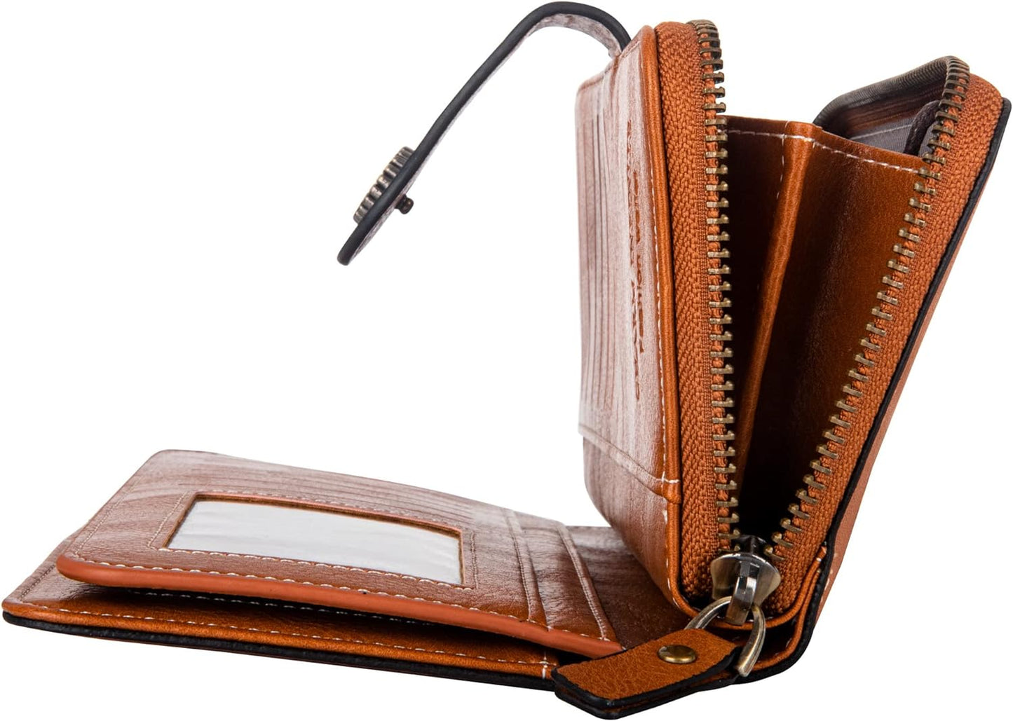 Fashionable Genuine Leather Wristlet Wallet