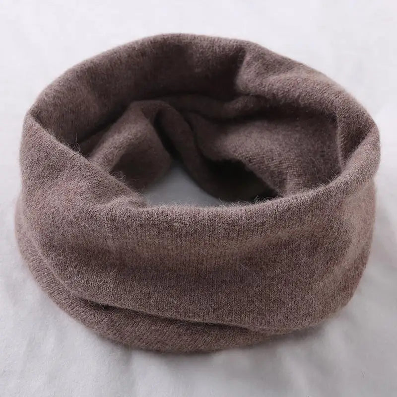 Warm Soft Cashmere Neck Warmer Scarf