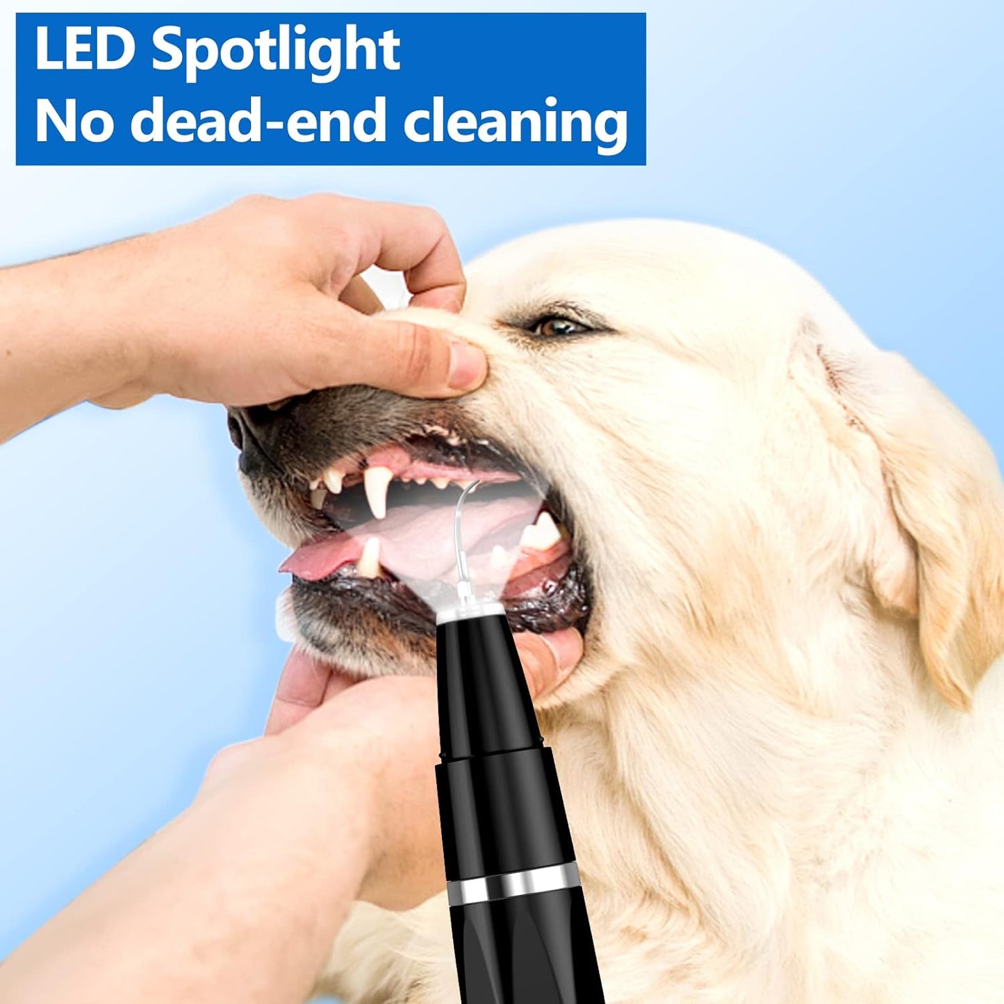 Pet Dental Care Ultrasonic Cleaning Kit Set