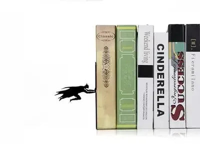 Strong Bookshelf Organizer Holder