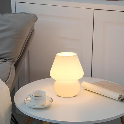 Unique Artisan Glass Table Lamp