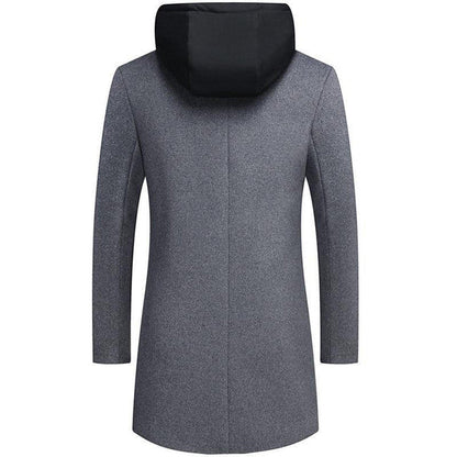 Detachable Hood Parka Coat