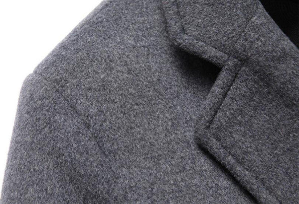 Detachable Hood Parka Coat