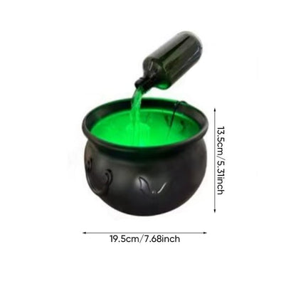 Spooky Glass Haunted Lantern Decoration