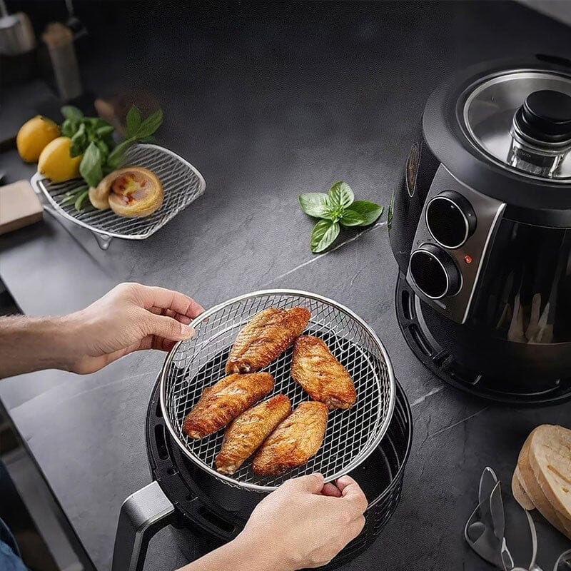 Compact 3-Tier Air Fryer Storage Rack