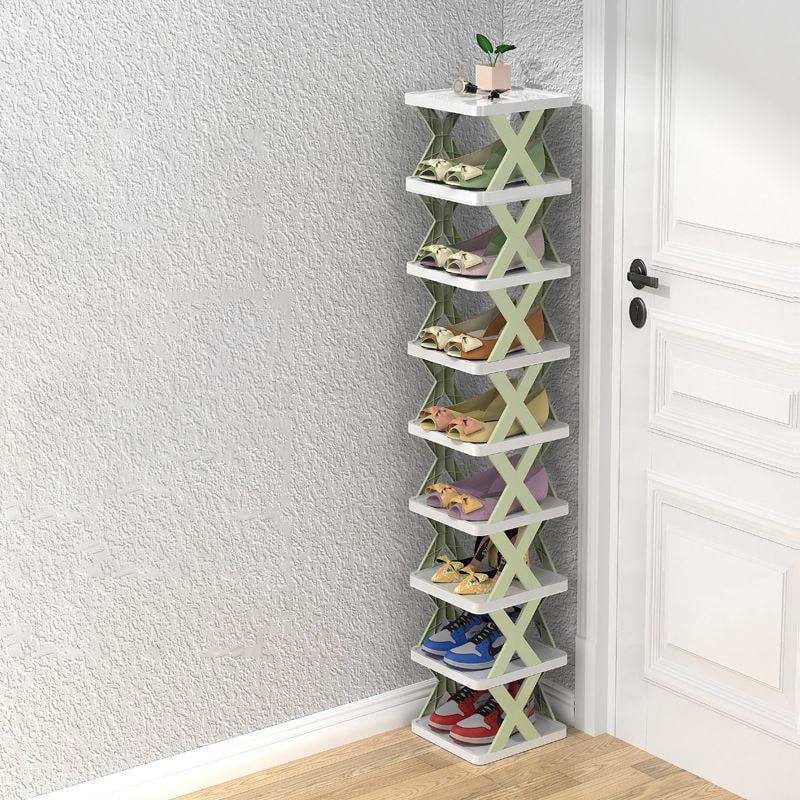 Compact 3-Tier Stackable Shoe Organizer