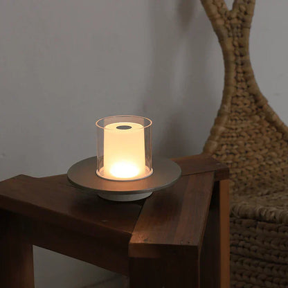 Warm LED Candle Table Lamp