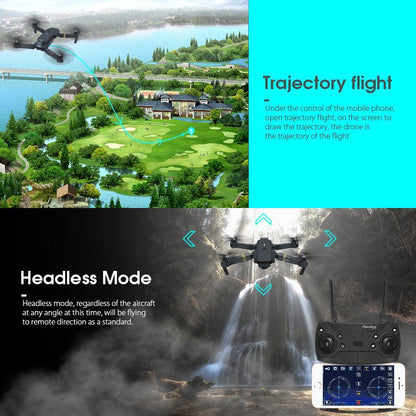 Portable Mini HD Folding Drone With 2MP Camera