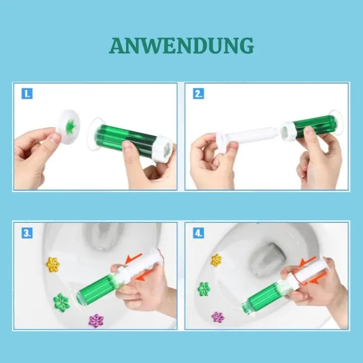 Fresh Gel Toilet Stamp Set 12 Pieces