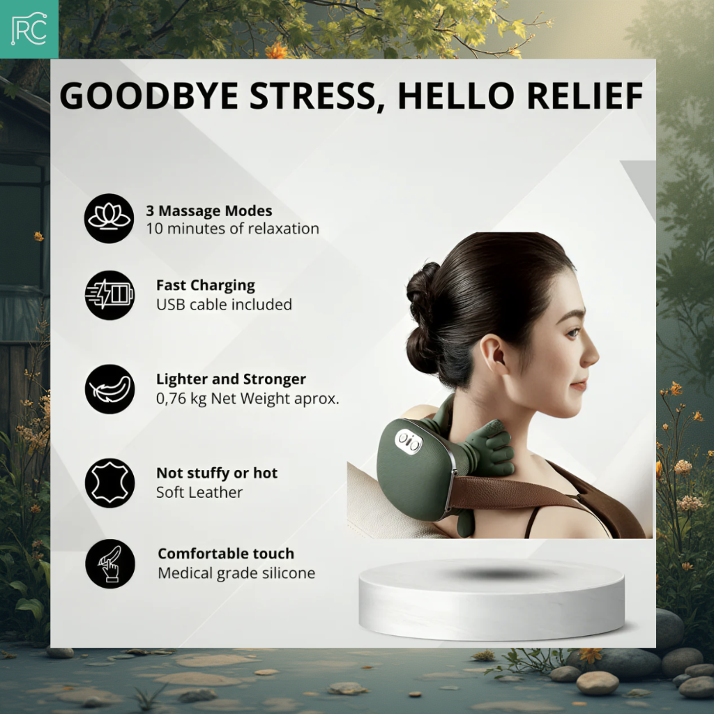 Soothing Neck Massager for Relaxation