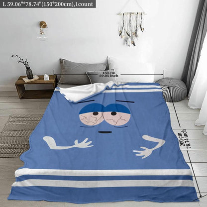 Cozy Plush Animated Throw Blanket
