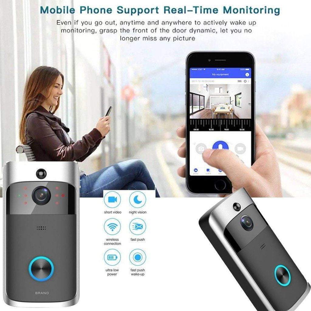 Wi-Fi Video Doorbell Camera System