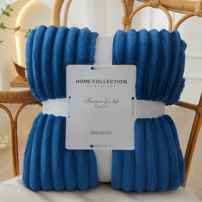 Soft Plush Fleece Blanket for Cozy Warmth
