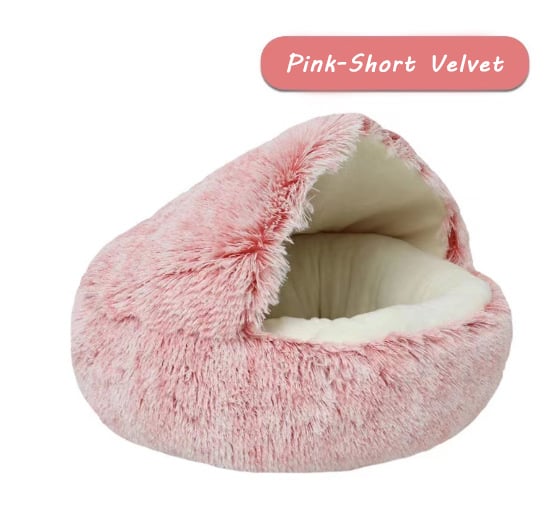 Calming Pet Bed for Stress Relief